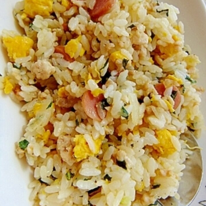 ✦大葉でサッパリ&マヨでコク旨チャーハン✦